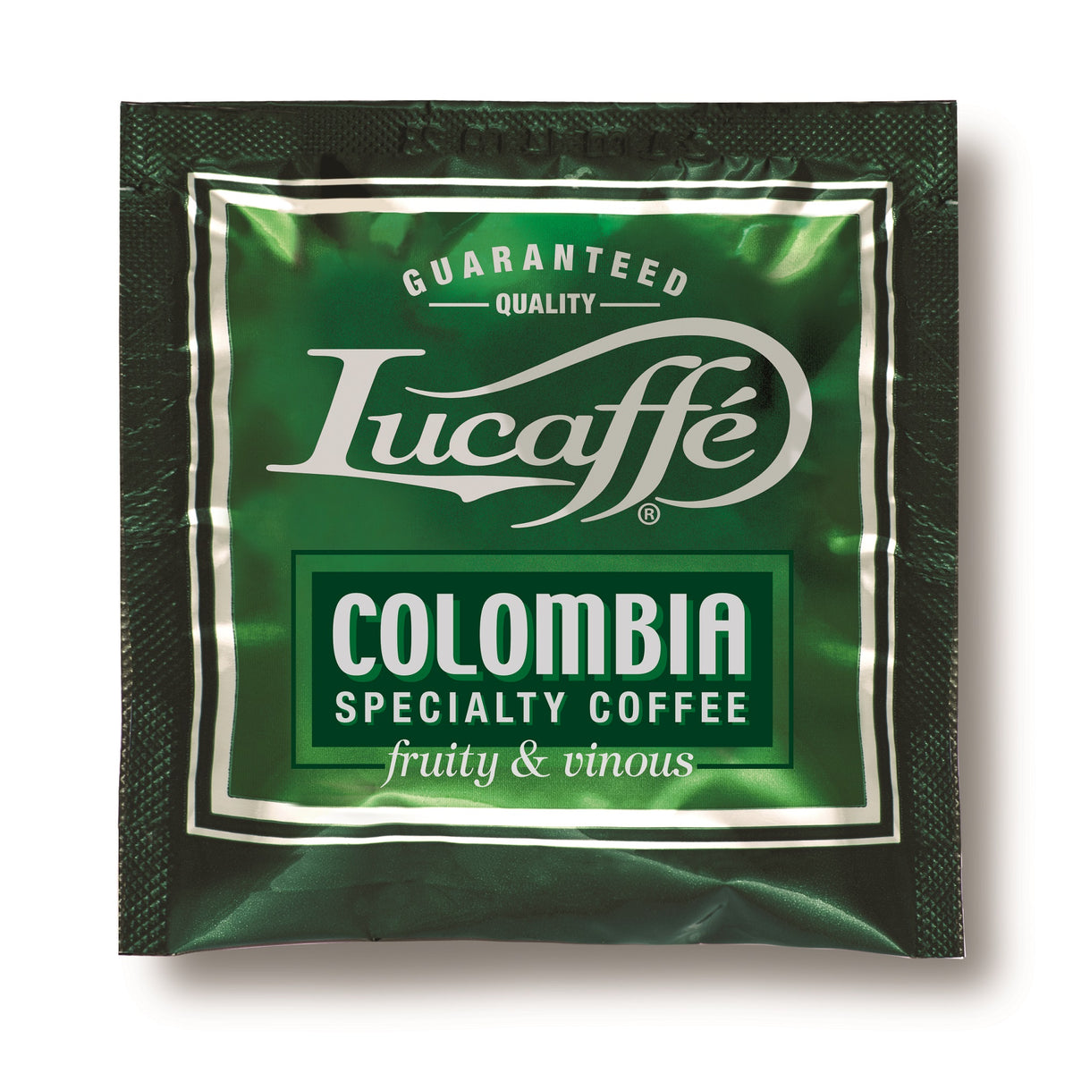Frontansicht der Verpackung von Lucaffè COLOMBIA.