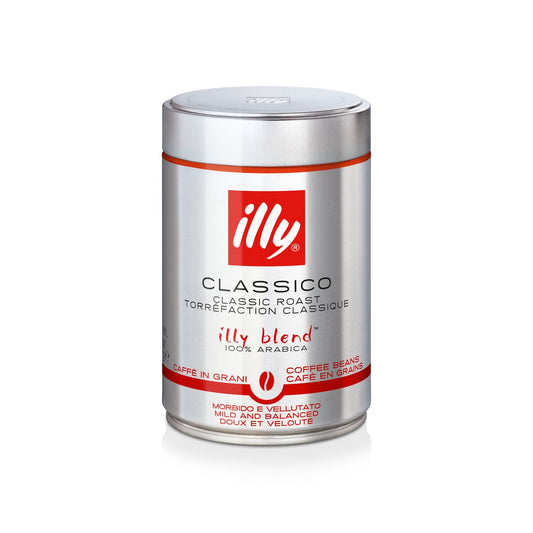 Frontansicht der Verpackung von illy Classico.