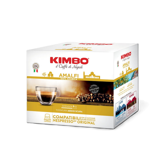 Frontansicht der Verpackung von Kimbo Amalfi.