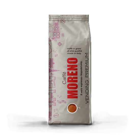Frontansicht der Verpackung von Caffè Moreno Vending Premium.