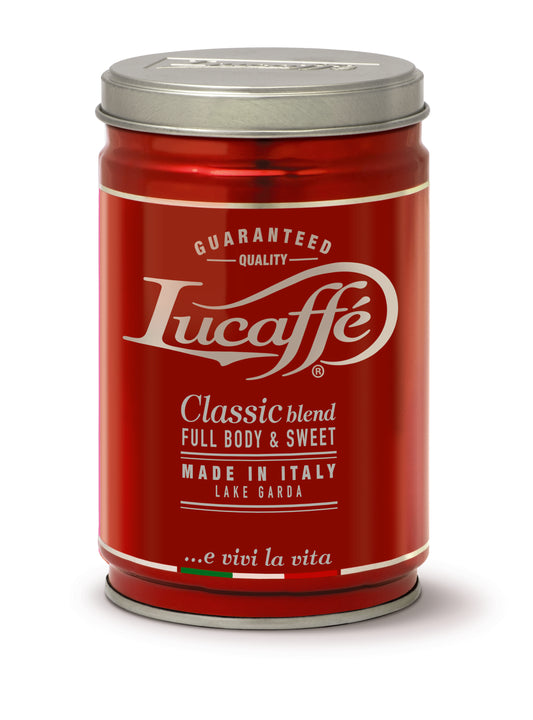 Frontansicht der Verpackung von Lucaffè CLASSIC.